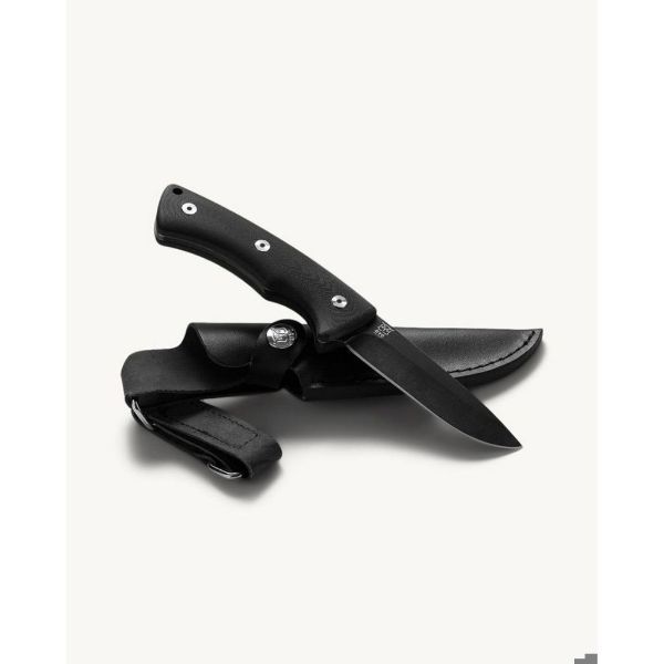 Øyo Falketind knife w/sheath - Black