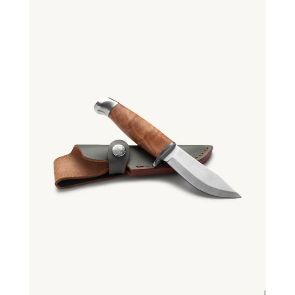 Øyo Geilo junior knife w/sheath - Wood/ Steel