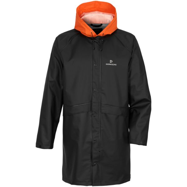 Didriksons Avon usx pr parka - P60/ Black/Flame