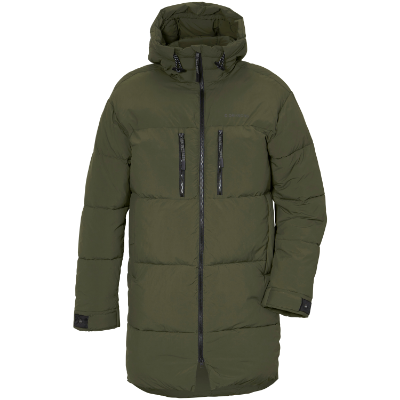 Didriksons Hilmer men's parka - Deep Green