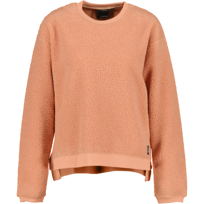 Didriksons Della wns sweater - Desert Pink