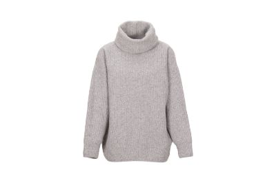 Sätila of Sweden Surteby Polo Sweater i farven Grey Melange