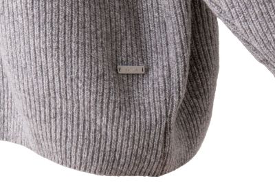 Sätila of Sweden Surteby Polo Sweater i farven Grey Melange