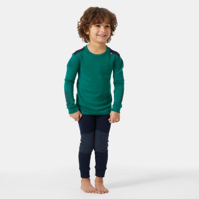 Helly Hansen Lifa Merino set i farven Emerald