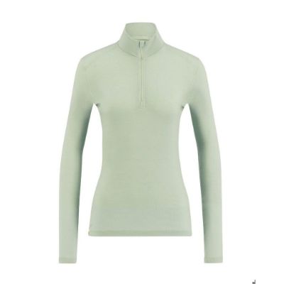 Ulvang Hero half zip baselayer womens - Silt Green