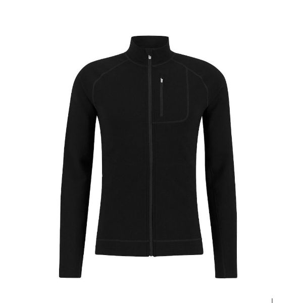 Ulvang Alltime bridge full zip midlayer mens - Black