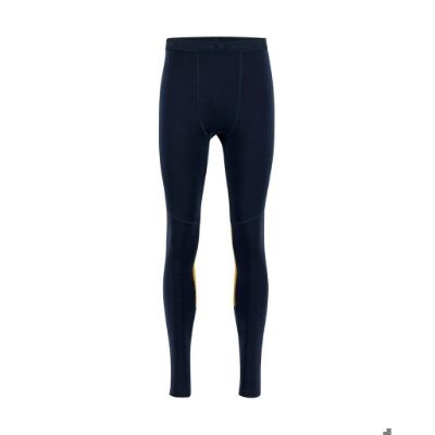 Ulvang Peak map tights baselayer mens - Navy Blue/Cathay Spice -