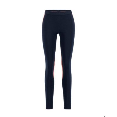 Ulvang Peak map tights baselayer womens -  Black/Navy Blue