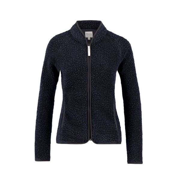 Ulvang Re orbit full zip wool pile womens - Navy