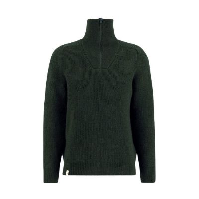 Ulvang Alltime graze half zip sweater mens - Beetle Green