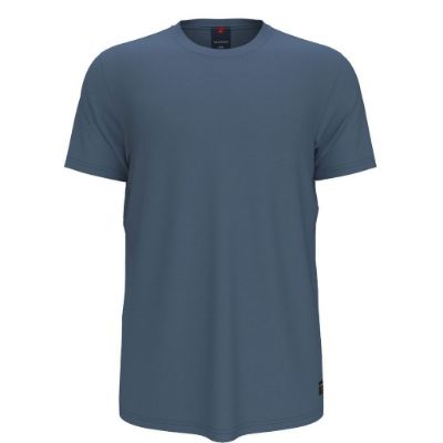 Ulvang Eio solid tee mens - Infinity Blue