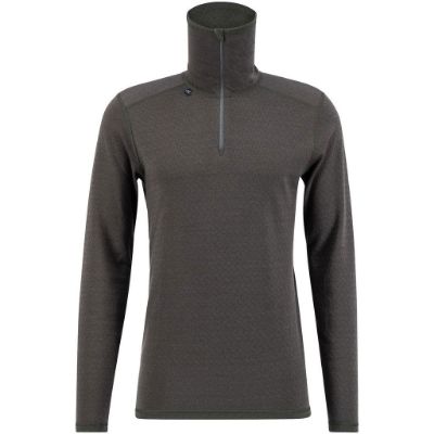 Ulvang Comfort 200 turtle neck w/zip ms - Urban Chic/Urban Chic