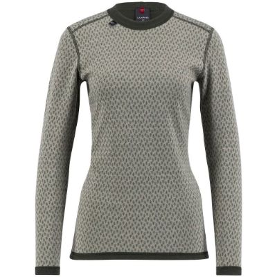 Ulvang Comfort 200 round neck ws - Agate Grey/Urban Chic