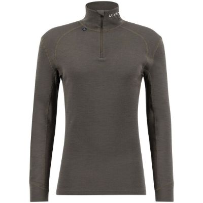 Ulvang Thermo turtle neck w/zip ms - Tea Green