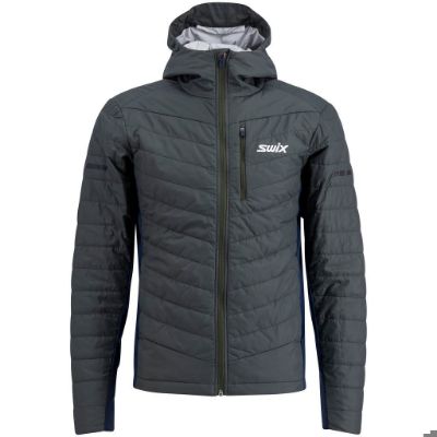 Swix Dynamic insulated jacket m - Dark Olive/ Dark Navy