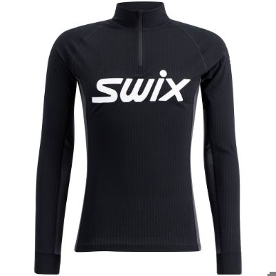 Swix Racex classic half zip m - Black/Phantom