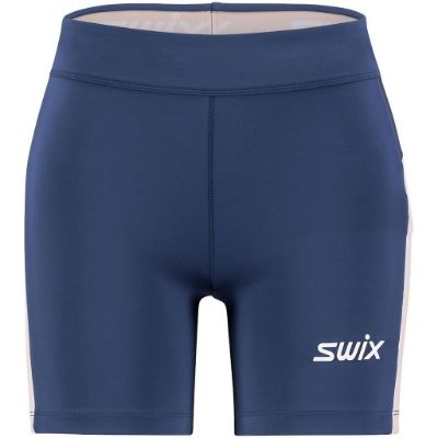 Swix Motion premium short tights w - Lake Blue