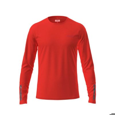 Pace nts long sleeve baselayer top m - Lava