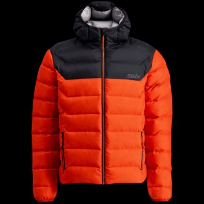 Swix Infinity down jacket m - Magma/Black