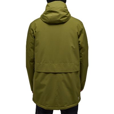 Haglöfs Salix Proof Mimic Parka til herrer i farven Olive Green