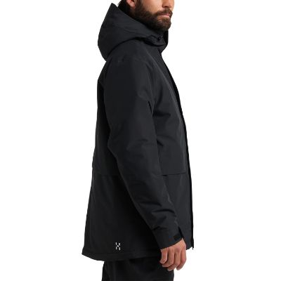 Haglöfs Salix Proof Mimic Parka til herrer i farven True Black