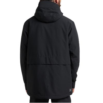 Haglöfs Salix Proof Mimic Parka til herrer i farven True Black