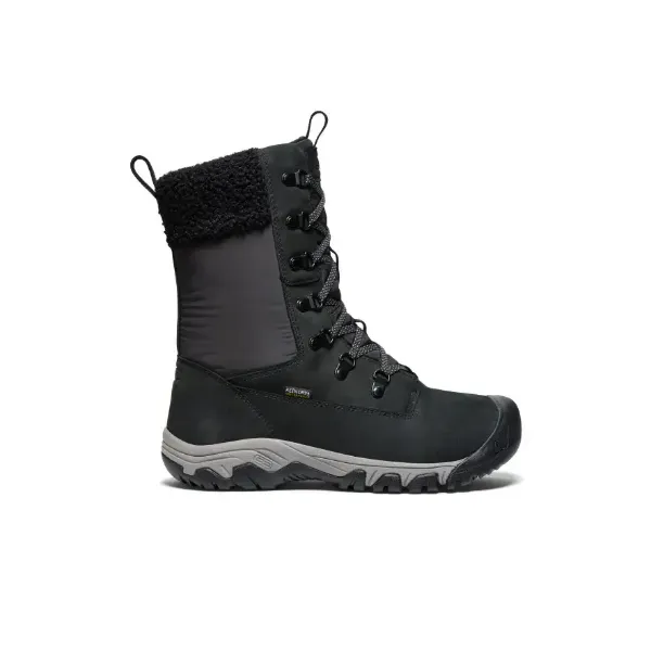 Keen Greta Tall Boot WP W Black