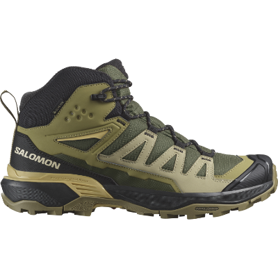 Salomon X Ultra 360 Mid GTX i farven Olive Night / Slate Green