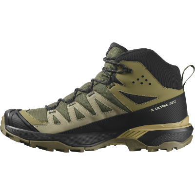 Salomon X Ultra 360 Mid GTX i farven Olive Night / Slate Green