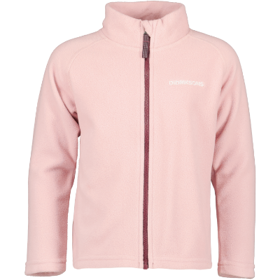 Didriksons Monte Kid's Full-Zip 308 - Dusty pink