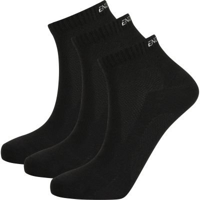 Friliv Endurance Alcudia Viscose (Bamboo) Quarter Run Socks 3-Pack Black