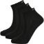 Friliv Endurance Alcudia Viscose (Bamboo) Quarter Run Socks 3-Pack Black