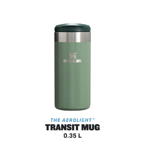 Stanley_The Aerolight Transit Mug 0.35 L 12 OZ_Hammertone Green