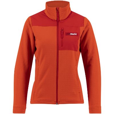 Swix Surmount stormfleece jacket w-16196 Fiery Red.jpg