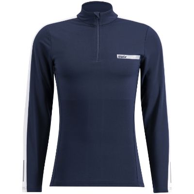 Swix Roadline nts half zip baselayer top m-10045-23-75127-Dark navy Bright white.jpg