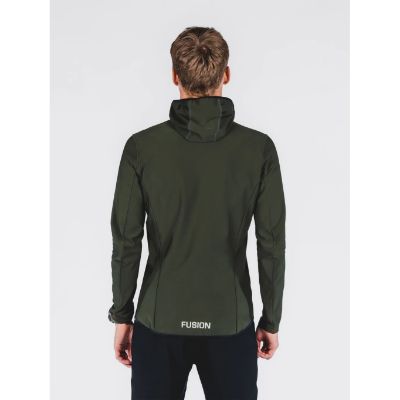 Fusion Recharge Hoodie Men - Forest Green