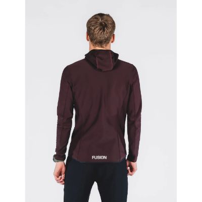 Fusion Recharge Hoodie Men - Aubergine