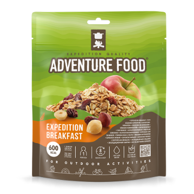 Adventure food Äventyrs Mat Expedition Frukost