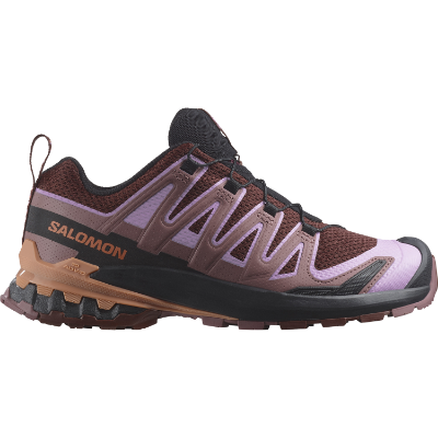 Salomon XA Pro 3d V9 i farven Rum Raisin / Orchid Bouquet/Canyon Clay