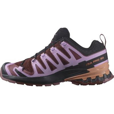 Salomon XA Pro 3d V9 i farven Rum Raisin / Orchid Bouquet/Canyon Clay