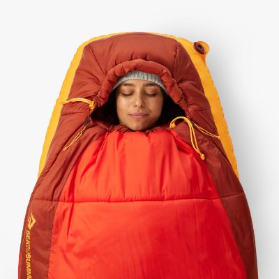 Sea to Summit Hamelin Women's Synthetic Sleeping Bag -9C|15F - Long (RCS) Spicy Orange