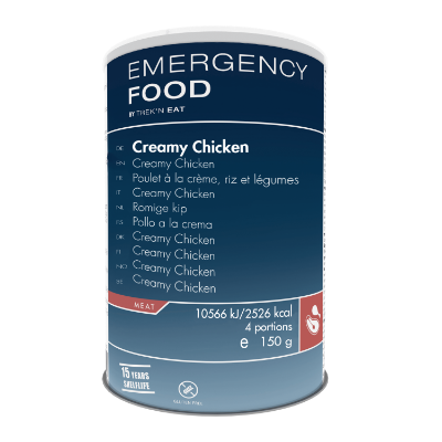 Trek N eat EMERGENCY FOOD Creamy Chicken m. ris