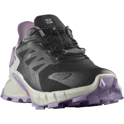 Salomon Supercross 4 GTX i farven Black / Vanilla Ice / Orchid Petal