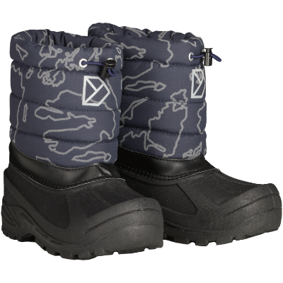 Didriksons Lumi kids boots - Grundsund reflective navy