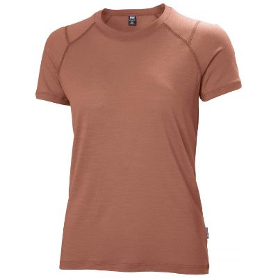Helly Hansen Durawool T-shirt i farven Cedarwood