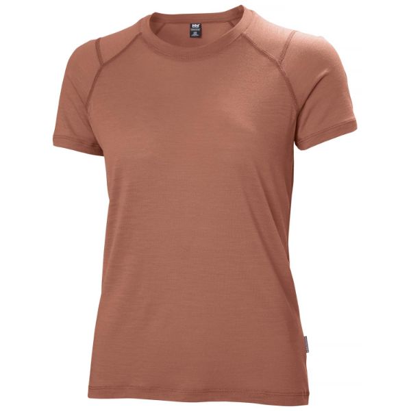 Helly Hansen Durawool T-shirt i farven Cedarwood