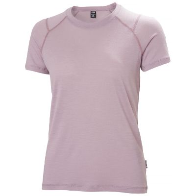 Helly Hansen Durawool T-shirt i farven Purpleclay