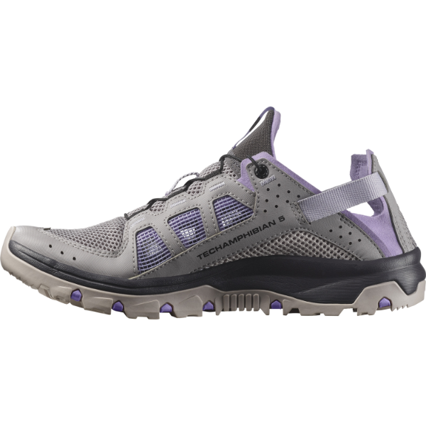 Salomon Techamphibian 5 W i farven Gull / Violet Tulip