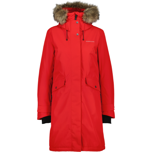Didriksons Erika wns parka 3 - Pommes Red