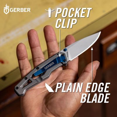 Gerber Paralite Silver/blue